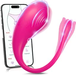 Lzwintrading - Vibrators voor Vrouwen met App Control - Sex Toys voor Vrouwen Koppels - G Spot Bullet Vibrator met 9 Vibratie Standen- Clitoris Stimulator - Dildo Vibrator Realistisch - Seksspeeltjes - Erotiek - Vibrerend Ei - Anale Speeltjes — thumbnail 1