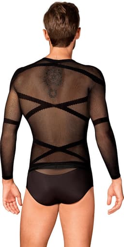T SHIRT HOMME T101 NOIR T.U — thumbnail 4