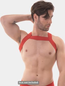 Barcode Berlin Harness Matt Pop Redtomato - MAAT XL — thumbnail 4