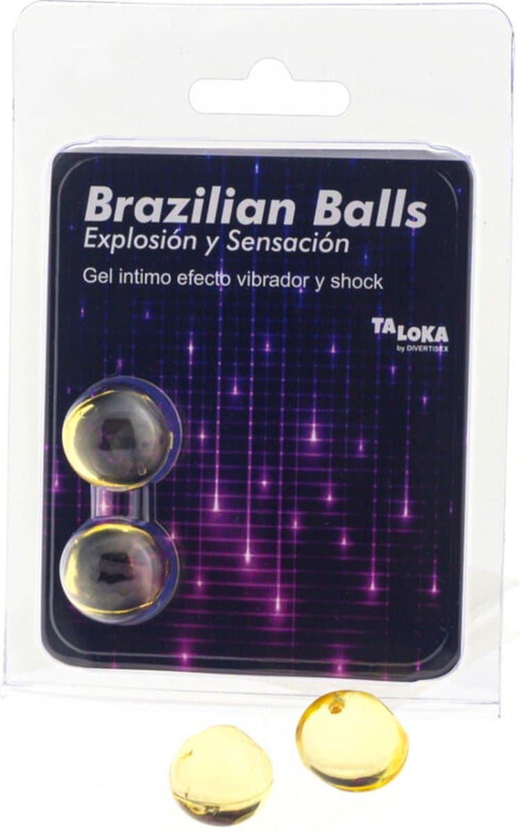 Set 2 Brazilian Balls Vibrating and Shock Efect — afbeelding 1