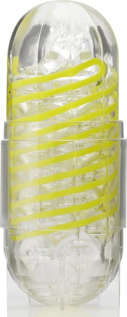 Tenga - Spinner 03 Shell Masturbator - Transparant/Neon — thumbnail 1