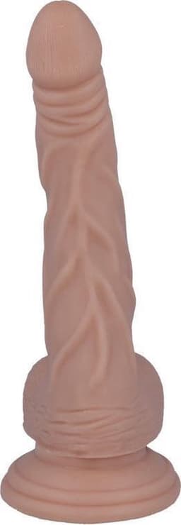Mr Intense nr. 12 - Dildo - Realistisch - HypoAllergeen - 18,2cm lang - 2,5cm diameter - Flesh (Blank) — thumbnail 4