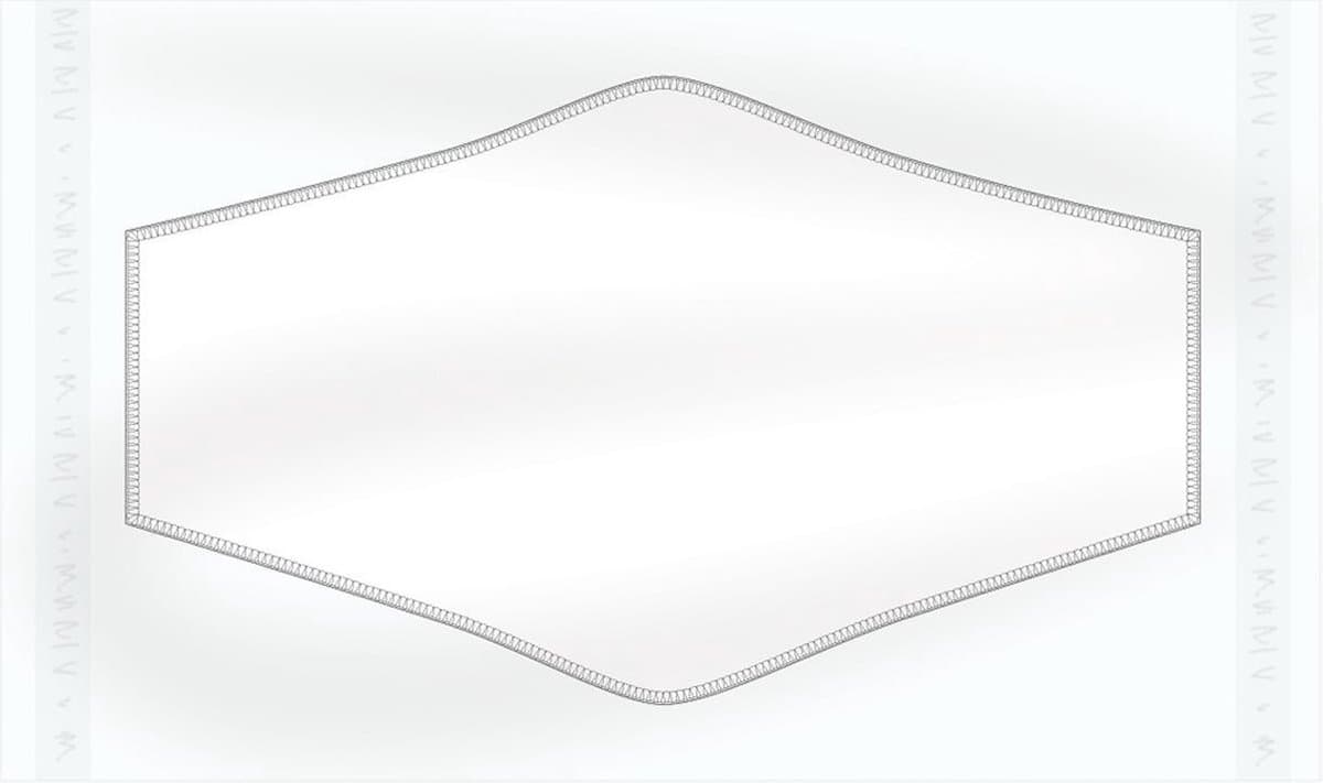 Barcode berlin C filter - 2 laags - wasbaar - een maat - 91813 — afbeelding 1