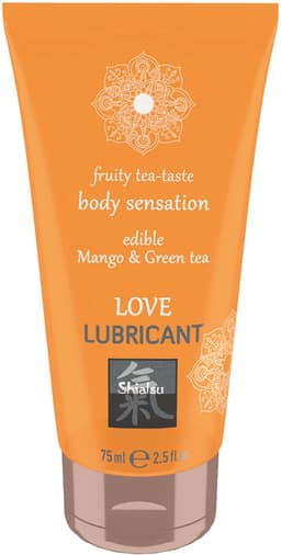 Shiatsu Love Eetbaar Glijmiddel - Mango & Groene Thee — thumbnail 2
