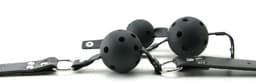 Pipedream Fetish Fantasy mondknevel Ball Gag Training System zwart — thumbnail 13