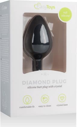 Diamond Plug Medium - Zwart — thumbnail 4