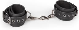 EasyToys - Bondage Harnas - Halsband met Handboeien - Stevig Kunstleer - Bondageset - Bondage Set - BDSM Set - Bondage - Sex Toys voor Vrouwen en Mannen - Handboeien Seks - Zwart — thumbnail 6