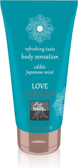 Shiatsu Love Eetbaar Glijmiddel - Japanse Mint — thumbnail 2