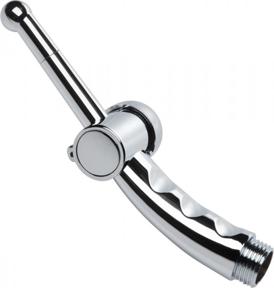 CleanStream Anale Douche Opzetstuk - Zilver — afbeelding 1