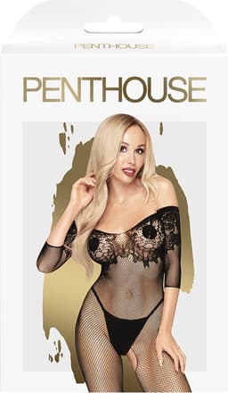 Penthouse Lingerie High Profile - Erotische Catsuit - Maat S/L - Zwart — thumbnail 8