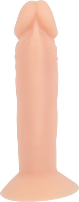 Banoch Dildo 20 cm – Rechte Beige Siliconen Dildo met Zuignap – Extra Large – Ø 3.5 cm – Realistisch & Flexibel — thumbnail 8