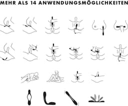 Satisfyer, multifunctionele vibrator, 'Elastic Game', meer dan 16 gebruiksmogelijkheden, waterdicht, oplaadbaar, huidvriendelijke siliconen — thumbnail 1