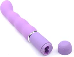 Aphrodisia Fantasy Bliss Vibrator - Paars - g-spot vibrator - geribbelde vibrator - paarse vibrator — thumbnail 2