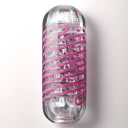 Tenga - Spinner 06 Brick Masturbator - Transparant/Paars — thumbnail 7