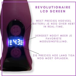 SlipperyHeights® Tisa - Triple 360° Stotende Vibrator - Clitoris en G-Spot Stimulatie - LCD Scherm - Intense 27 Standen - Siliconen Sex Toy voor Vrouwen - Dildo - Donkerpaars — thumbnail 4