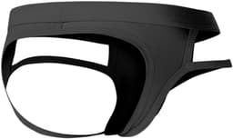 Cut4Men - Spandex Sexy Web Jockstrap - Zwart M — thumbnail 4