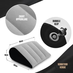 Zylo® Sex Kussen - Seksmeubel voor Vrouwen & Mannen - Sex Pillow - Grijs - 45cmx36cmx46cm — thumbnail 2