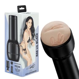 Kiiroo Pocket Pussy Rae Lil Black - Masturbator voor Man - Realistisch en Zacht - Geoptimaliseerd voor Keon en PowerBlow - FeelStar Masturbators — thumbnail 1