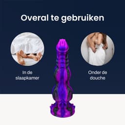 Fantasy Dildo XXL - 25cm - Extreem - Dik - BPA vrij — thumbnail 7