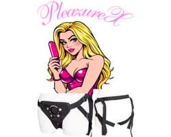 PleazureX - Sextoys Series - Pegging harnass - strap on - harnass - dildo pants - zonder dildo