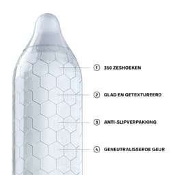 LELO HEX – Ultradun Condooms – Luxe – Glijmiddel – 36-Pack — thumbnail 2