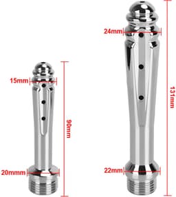 Anaal douche - Vaginale douche - Klysma - 7 Gaten - Anaal - Metaal — thumbnail 2