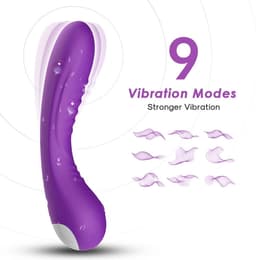 Vibrator-9 soorten vibration modes-massager-vrouwen-waterdicht-clitoris stimulator-krachtig-oplaadbaar-hypoallergeen-vagina-seks speeltjes-Valentijnsdag — thumbnail 2