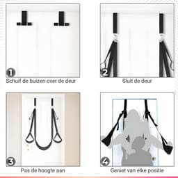 Intenz® Sex Schommel + Gratis Zweepje - Sex Swing - Love swing - Seksspeeltjes voor koppel - Seksschommel - BDSM - Sex toys — thumbnail 9
