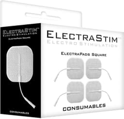 Square Self Adhesive Pads - 4 pack - elektronische stimulatie — thumbnail 4