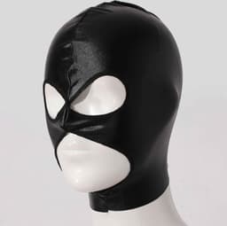 BDSM Bivakmuts - Latex Look Masker - Sex — thumbnail 2