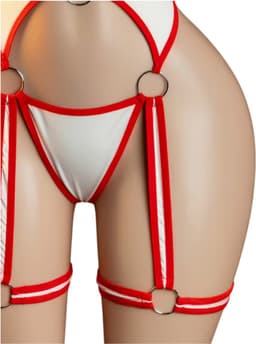 Sexy Zusters Pakje Bodysuit met String & Kousenbanden - Roleplay - MEGA SEXY - OOOH zuster help mij - Maat L — thumbnail 3