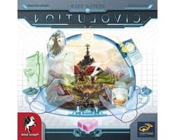 Civolution Bordspel - Strategisch Spel Expertspel - Familie Avond Spel - Fantasy Thema - 363 Kilogram - Bruin Beige