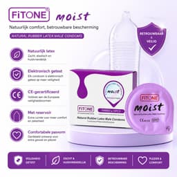 glijmiddel waterbasis 300ml + condooms met ribbel 10 stuks + condooms met noppen 10 stuks - satisfyer+ Fitone erotische geschenksets — thumbnail 10