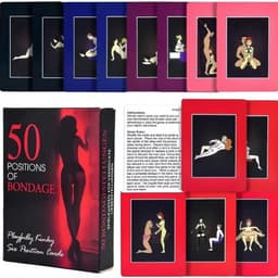 Intiem Cadeau - 50 positions of bondage - koppel spellen - kamasutra kaarten - kaartspel - BDSM — thumbnail 2