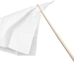 Reinigingsstaaf Blokfluit - Fluit Reiniger - Dagelijkse Schoonmaak - Hygiënisch Kunststof - 28 cm - Beige — thumbnail 2