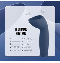 Eikelstimulator met 10 Functies, Oplaadbaar, 14 cm, USB-C - Penis Masturbator, Eikel Vibrator — thumbnail 5