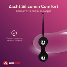 Quick Relief Kegel Balls™ - Bekkenbodemtrainer voor vrouw - Vaginale balletjes - Geisha ballen - Kegel Balls met 3 verschillende gewichten — thumbnail 8