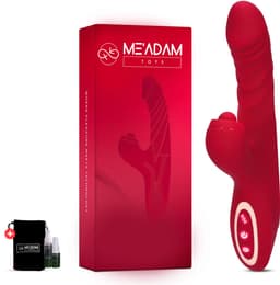 ME'ADAM – Vibrator voor Vrouwen – 3-in-1 G-Spot & Clitoris Stimulator – Wand Massager – 22 Standen – Stil – Waterdicht – Oplaadbaar - Sex toys voor vrouwen - Satisfyer — thumbnail 1