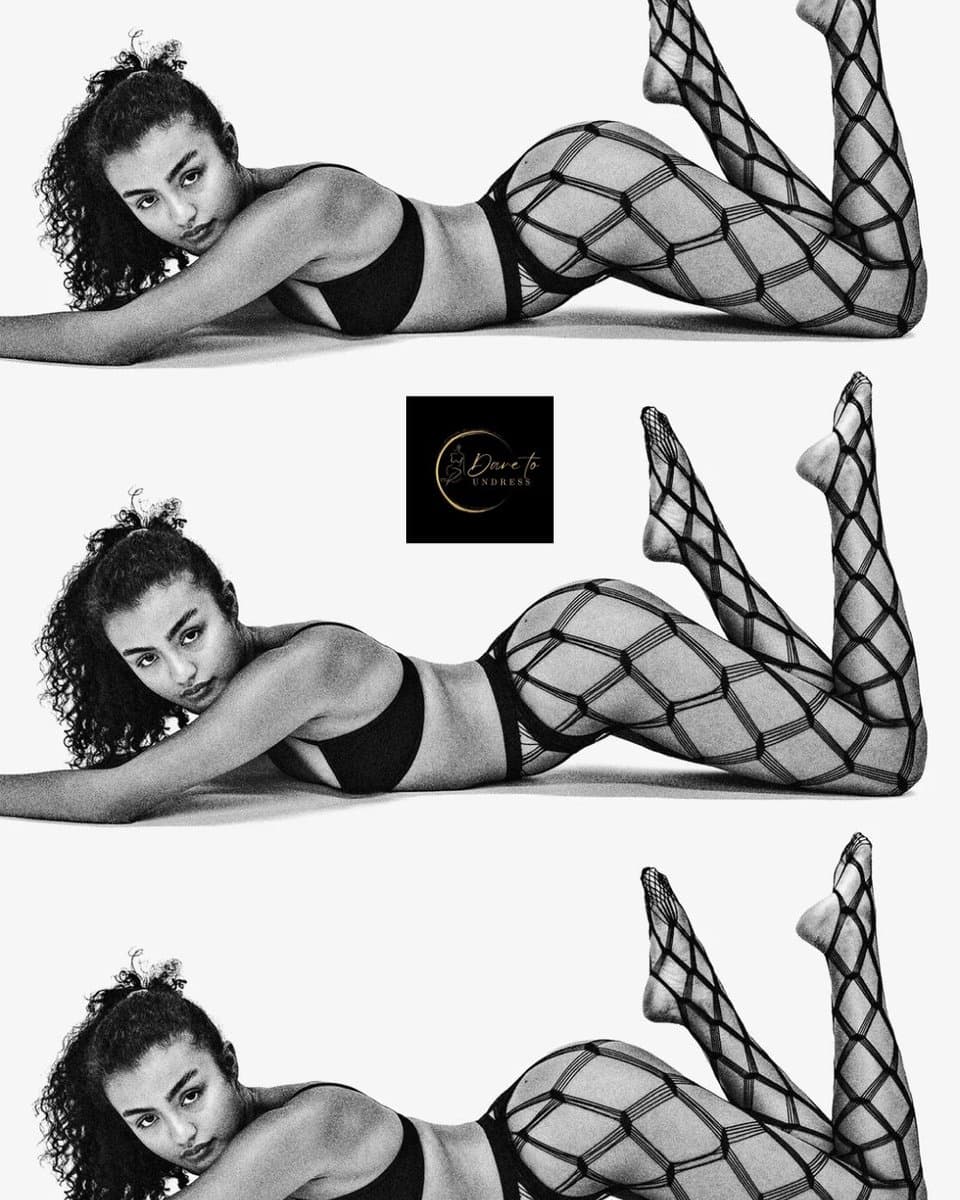 Noir Geometry – Zwarte Sexy Grove Net Panty voor Dames – Erotische Cut-out Netpanty – Luxe Lingerie, Clubwear & Fetish Events – Dare to Undress — afbeelding 1