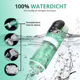 Desiredrops® Venom Pulse - masturbator voor mannen electrisch – Automatische Masturbator voor Mannen – Blowjob Simulator – verschillende intensiteiten – Luxe Sex Toy - masturbator voor man – masturbator voor mannen blowjob - Discreet — thumbnail 8