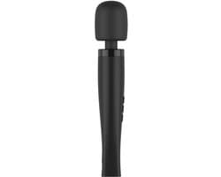 Wandvibrator Medium - Clitoris Stimulator - Massageapparaat - 28 Vibratiestanden - 7 Patronen - 4 Intensiteiten - Flexibele Kop - Siliconen - IPX5 Spatwaterdicht - 28 Centimeter - 90 Minuten Gebruik - Reisadapters - Seksspeeltje - Zwart - MyMagicWand — thumbnail 1