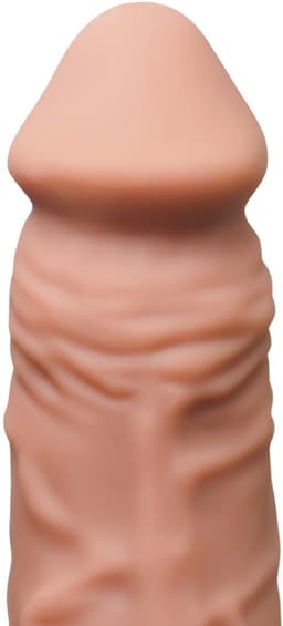 Realistische Vibrerende Strap-On Dildo met Balzak – Harnas Inclusief – Voor Koppelplezier & Rollenspel — thumbnail 4