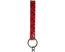 Luxe BDSM Halsband met Leash – Verstelbare Kraag met Ketting & Polsriem – Zwart/Rood Design voor Dominantie & Rollenspel — thumbnail 2