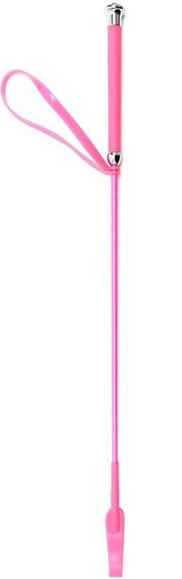 Rimba - Paardrijzweep 65 cm - Roze — thumbnail 1