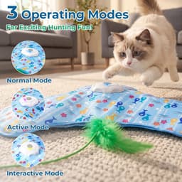 Kattenspeelgoed met veerautomaat, oplaadbaar — thumbnail 4