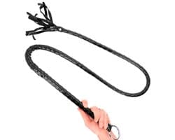 Lange Glanzende PVC Whip