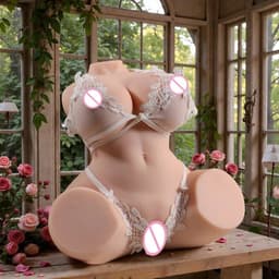 Currero Pocket Pussy met Billen - Masturbator voor Man - Realistisch Torso - Kunstvagina - Billenpop - Sextoy voor Mannen - Discreet Verpakt - Jennie 1,6 KG — thumbnail 4
