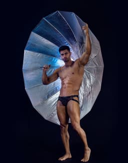 L4CE by C4M - Hybrid Jockstrap - Zwart — thumbnail 2
