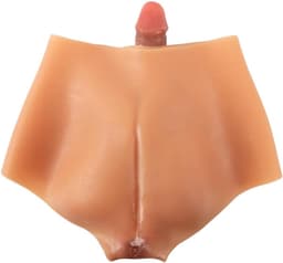 Unisex Ultra-Realistic Penis Broek Lichte Huidskleur M — thumbnail 3
