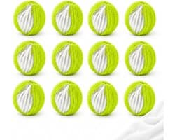 12 Wasmachine-Wasbolletjes